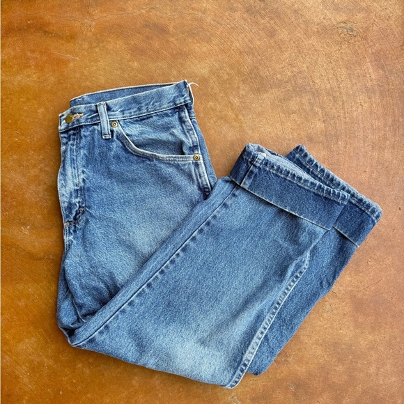 Wrangler straight leg  Blue Jeans​ - Picture 6 of 9